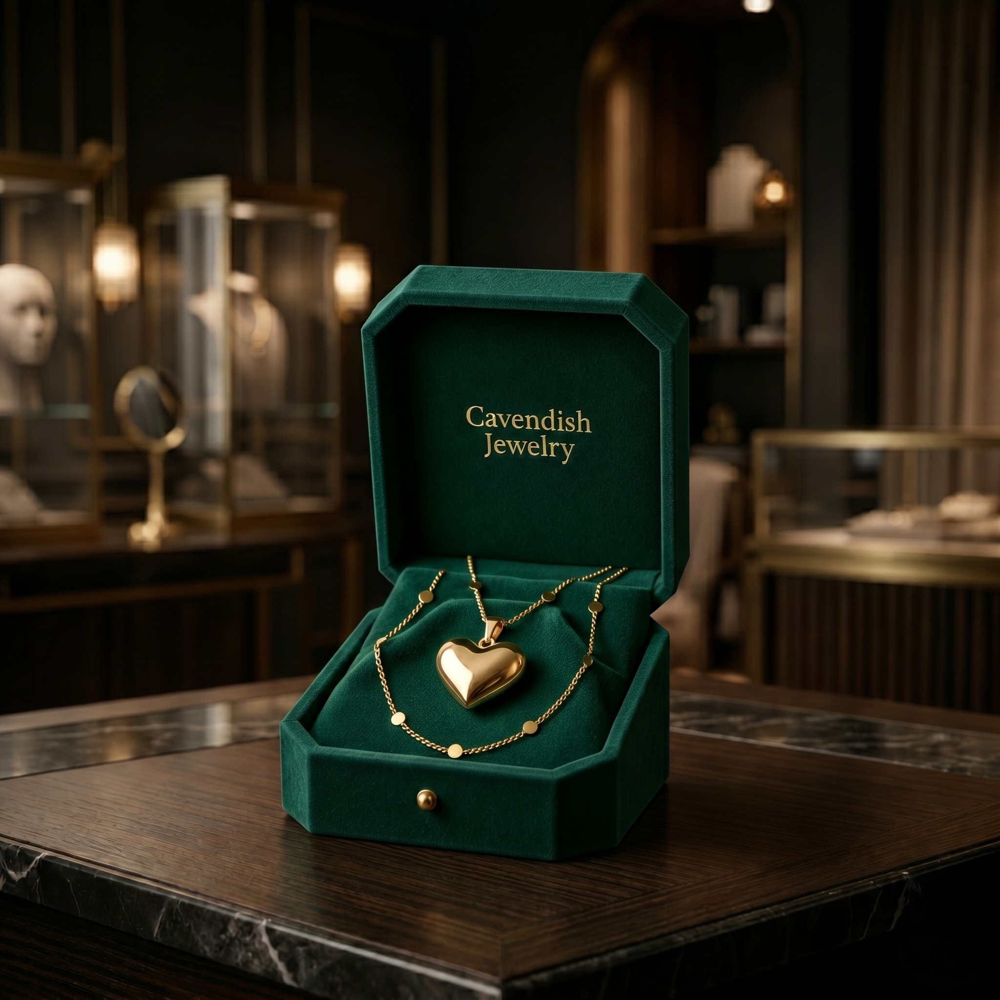 Amour Gold Necklace