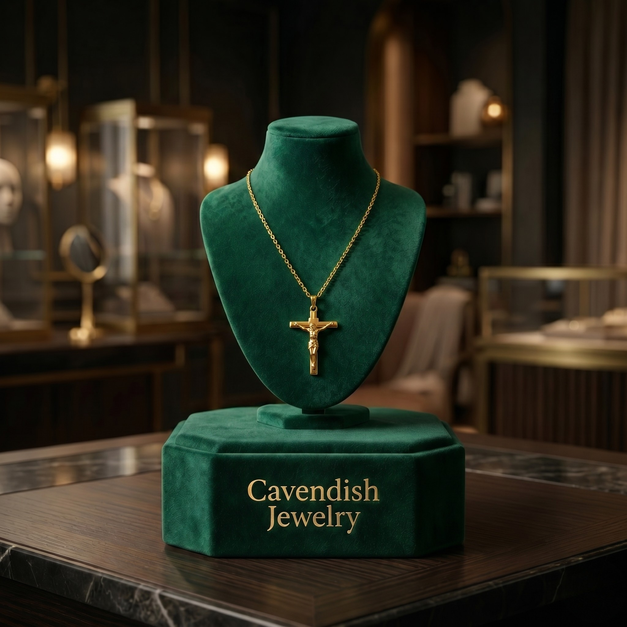 Divine Cross Necklace